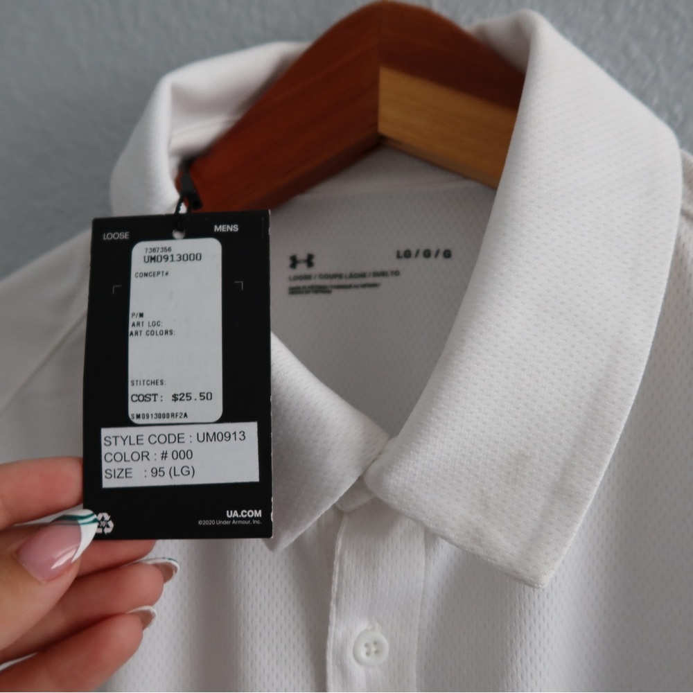 White button up - Picture 3 of 3